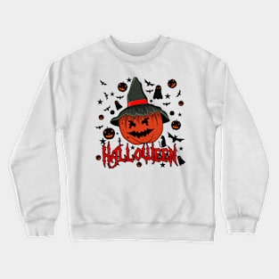 Halloween designs Crewneck Sweatshirt